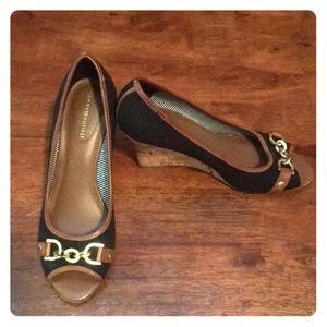 Tommy Hilfiger Peep Toe Wedges
